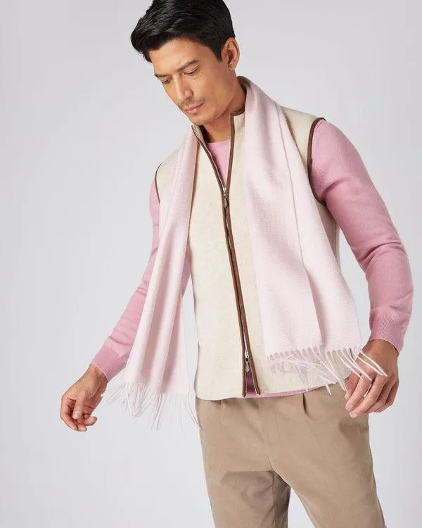 WomenMen Unisex Woven Cashmere ScarfIn Quartz Pink Quartz Pink NPeal Cashmere Scarves