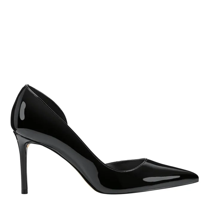 Women Meryl D039Orsay Pump Black Patent Marc Fisher Heels and Pumps