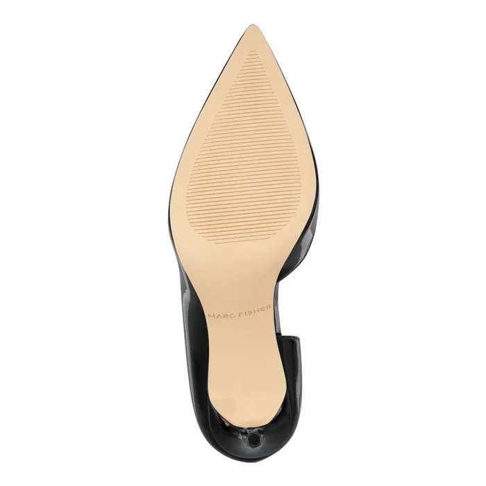 Women Meryl D039Orsay Pump Black Patent Marc Fisher Heels and Pumps