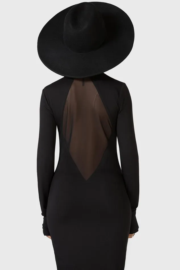 Women Midi Killstar Flash Of Presence Midi Dress