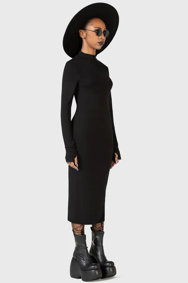 Women Midi Killstar Flash Of Presence Midi Dress