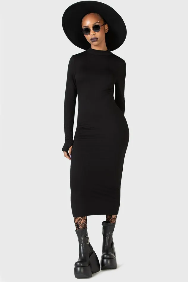 Women Midi Killstar Flash Of Presence Midi Dress