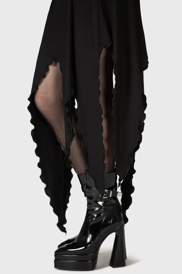 Women Midi Skirts Killstar Creeping Willow Midi Skirt
