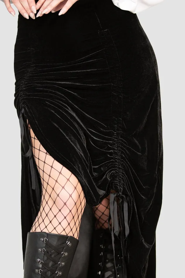 Women Midi Skirts Killstar Daldina Midi Skirt