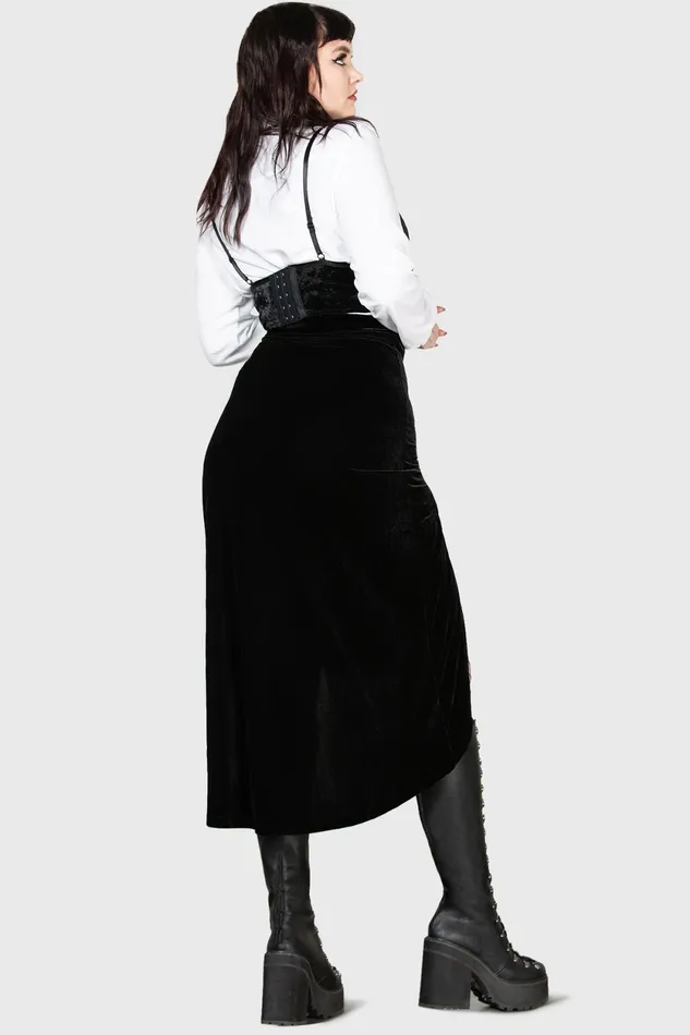 Women Midi Skirts Killstar Daldina Midi Skirt