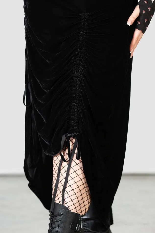 Women Midi Skirts Killstar Daldina Midi Skirt