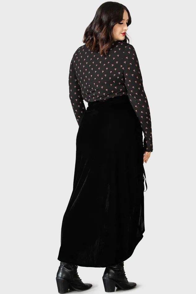 Women Midi Skirts Killstar Daldina Midi Skirt