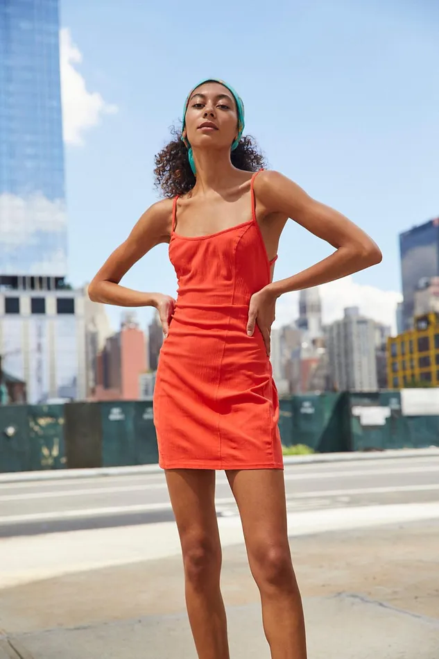 Women Mini Dresses Free People Bring It Back Slip Sweet Chili Pepper