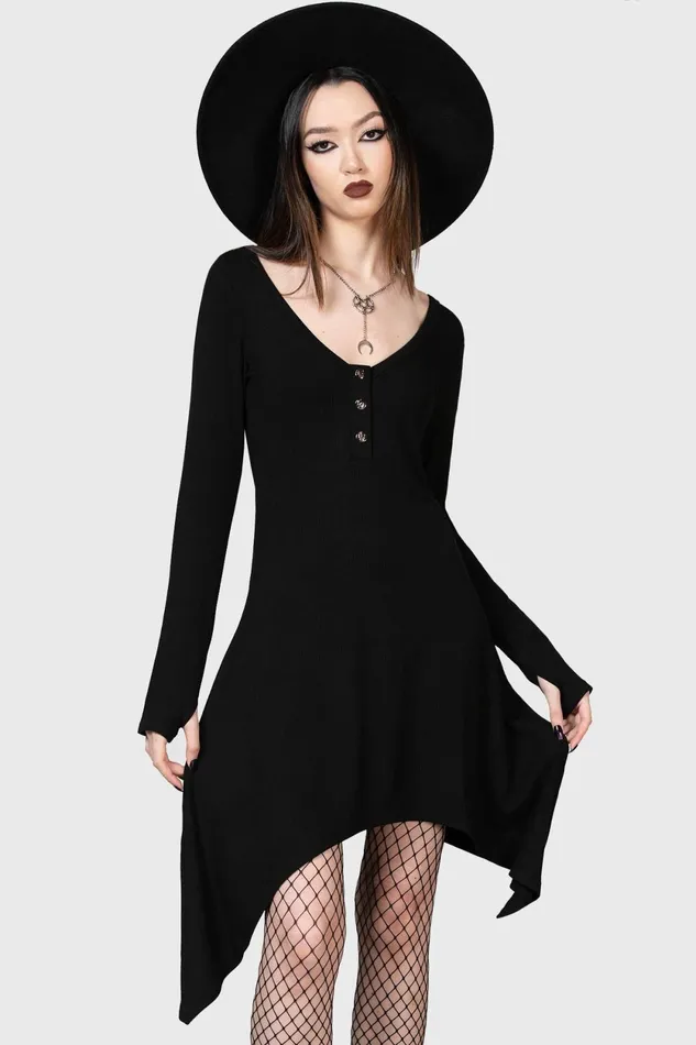 Women Mini Killstar Haunted Grove Dress