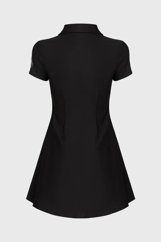 Women Mini Killstar Lil Vampurr Collar Dress
