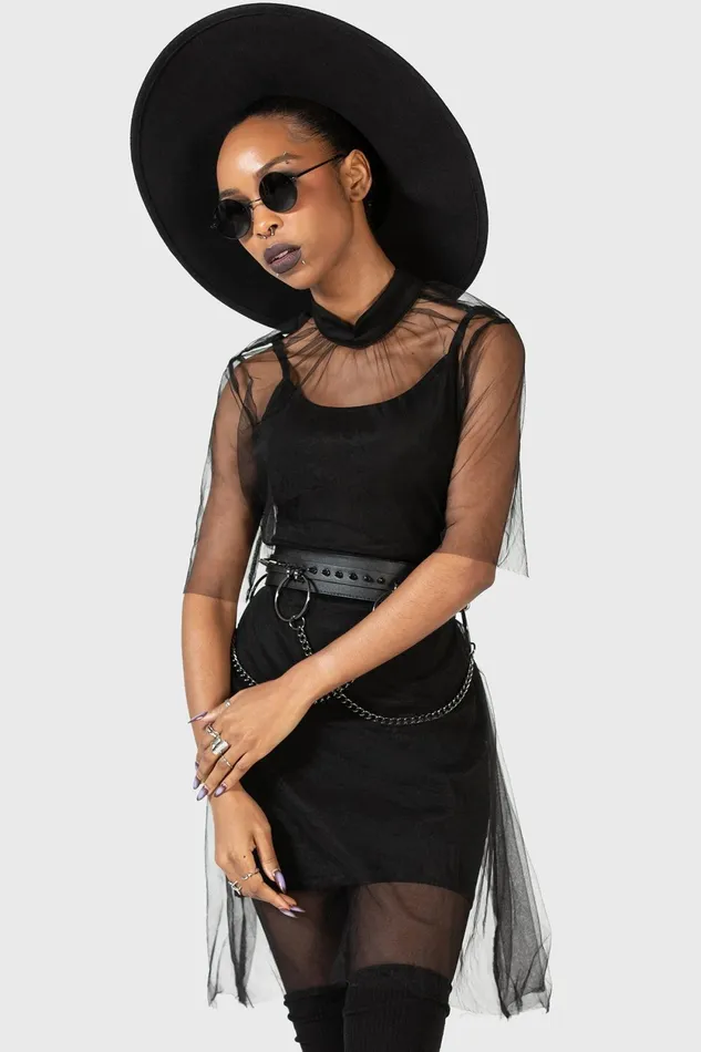Women Mini Killstar Ravaged Spirit Mini Dress