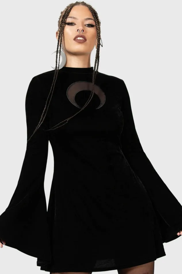 Women Mini Killstar Reap Mini Dress