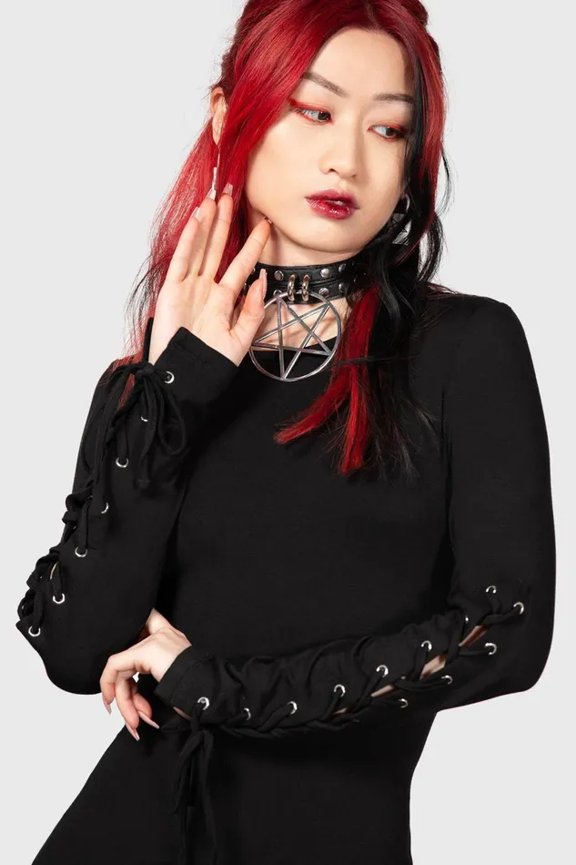 Women Mini Killstar Rory Bodycon Dress