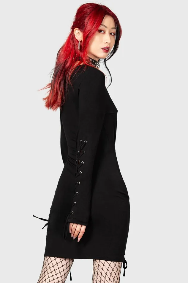 Women Mini Killstar Rory Bodycon Dress