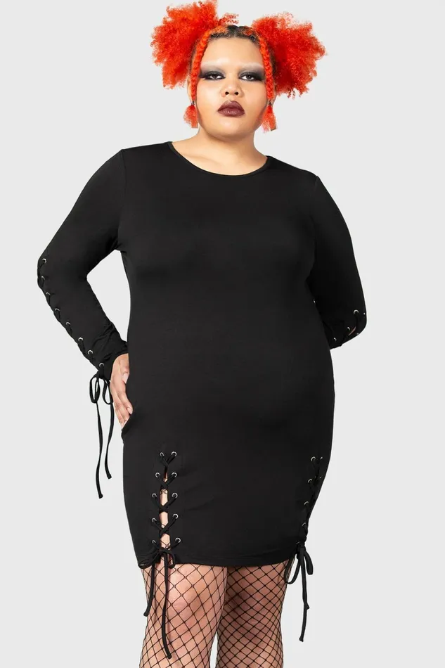 Women Mini Killstar Rory Bodycon Dress