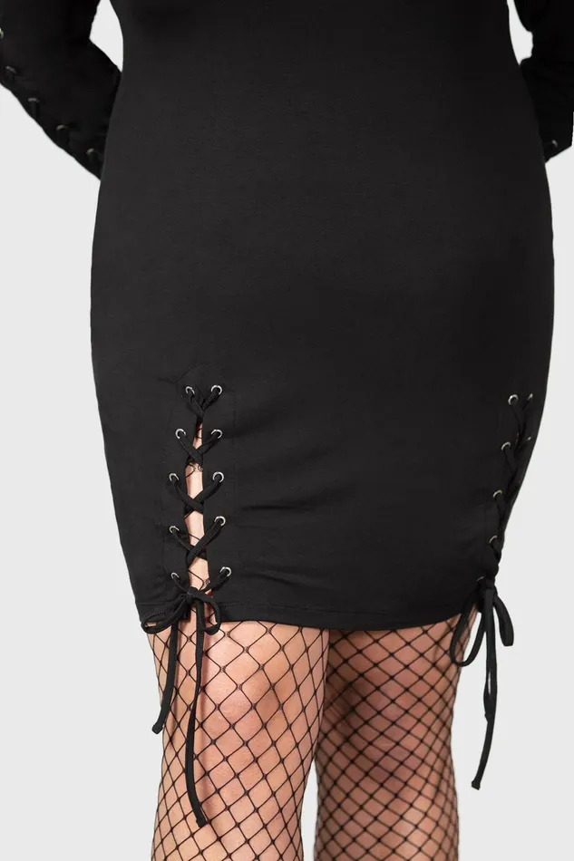 Women Mini Killstar Rory Bodycon Dress