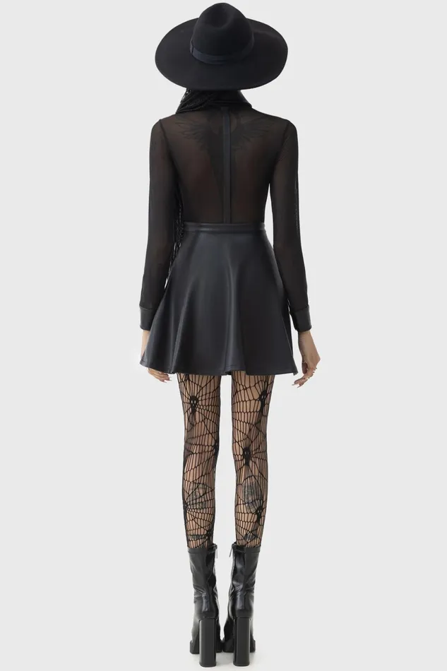 Women Mini Killstar Shadowsinger Dress