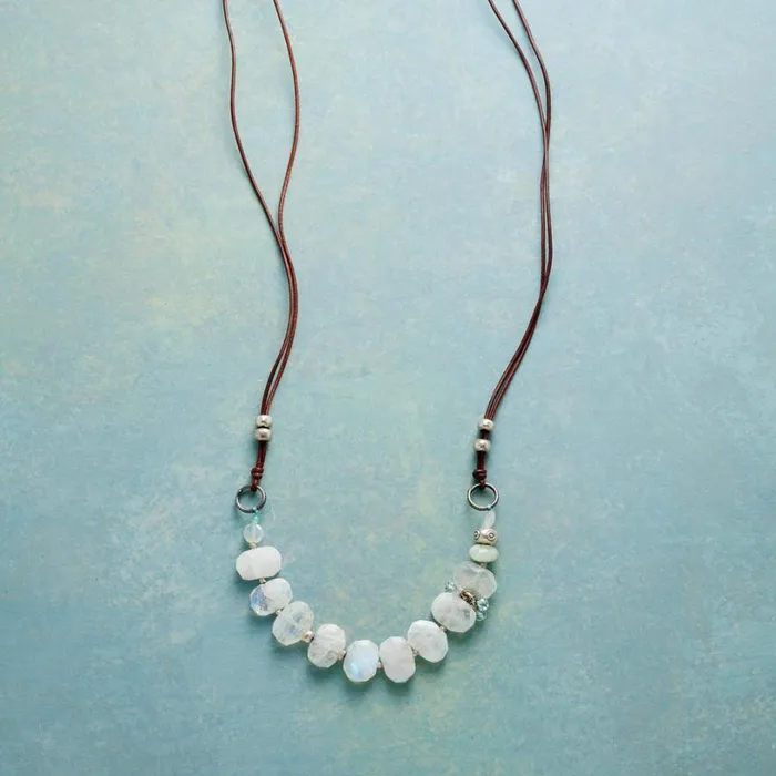 Women Misty Moonglow Necklace Sundance Catalog Necklaces