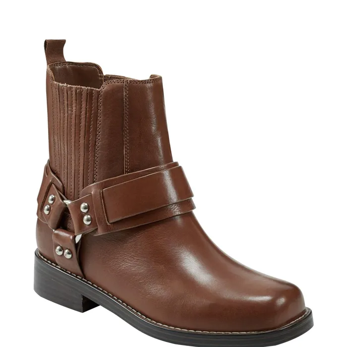 Women Mizzie Harness Bootie Brown Marc Fisher Booties