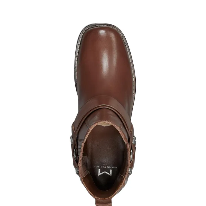 Women Mizzie Harness Bootie Brown Marc Fisher Booties