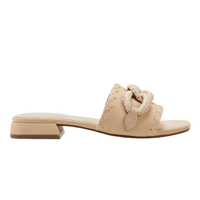Women Myami Slide Sandal Light Natural Marc Fisher Sandals