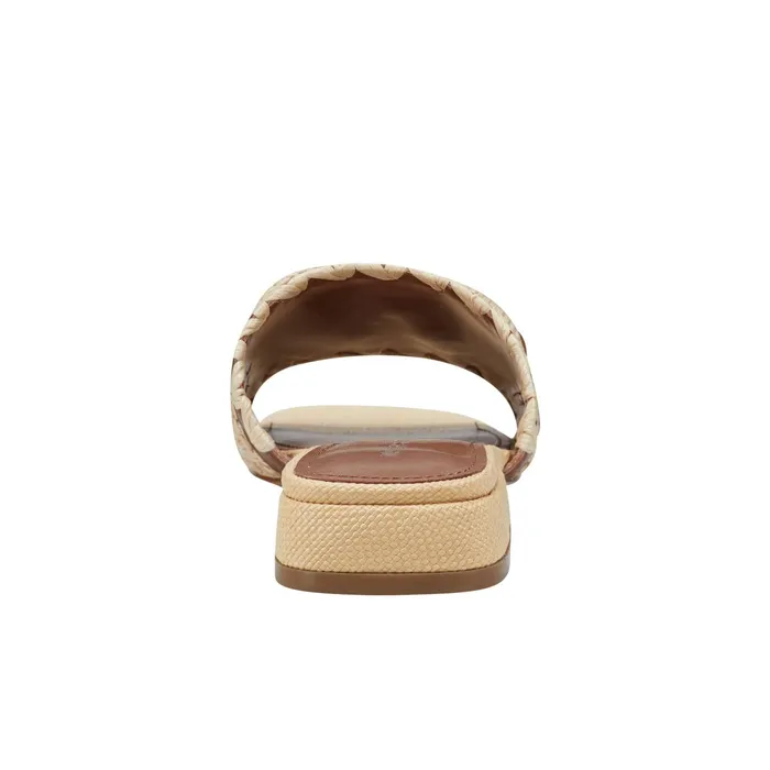 Women Myami Slide Sandal Naturalbrown Marc Fisher Mules and Slides
