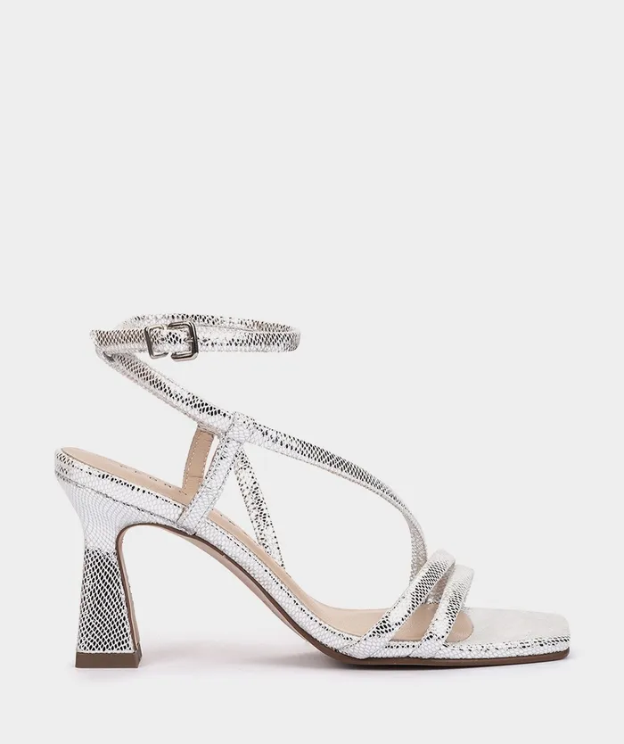 Women Natalia Metallic 8211 Heeled Sandals Pedro Miralles