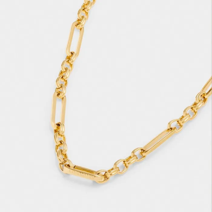 Women Necklaces Katie Loxton Kiki Waterproof Gold Link Necklace