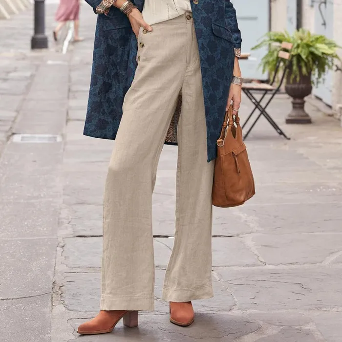 Women Oaklee Easy Pants Petite Flax Sundance Catalog Petite Styles