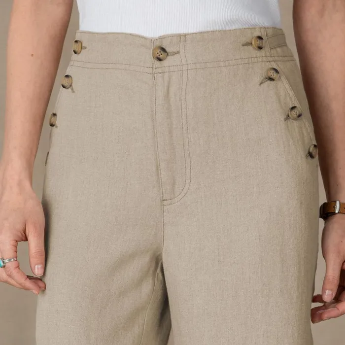 Women Oaklee Easy Pants Petite Flax Sundance Catalog Petite Styles