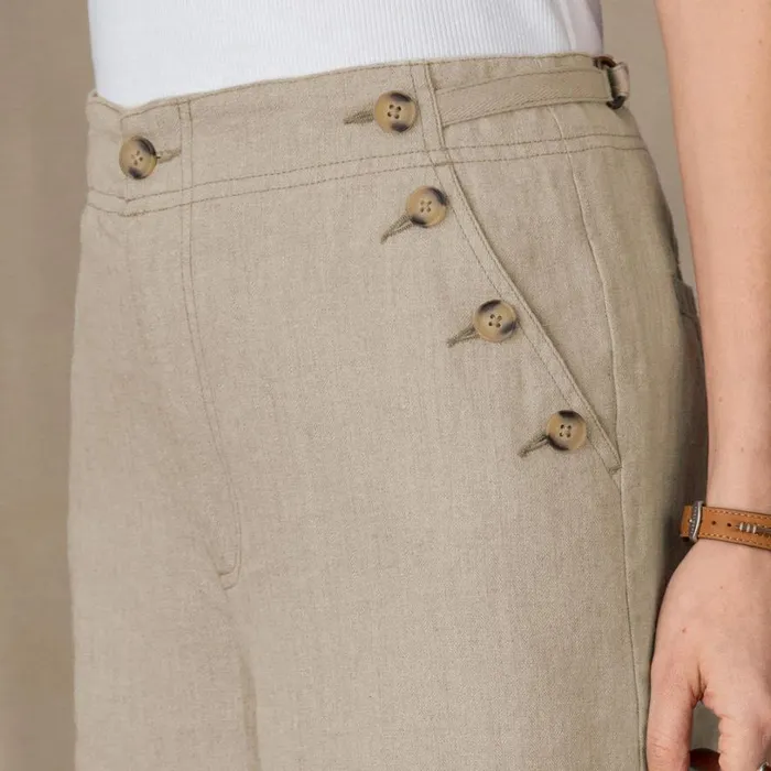 Women Oaklee Easy Pants Petite Flax Sundance Catalog Petite Styles