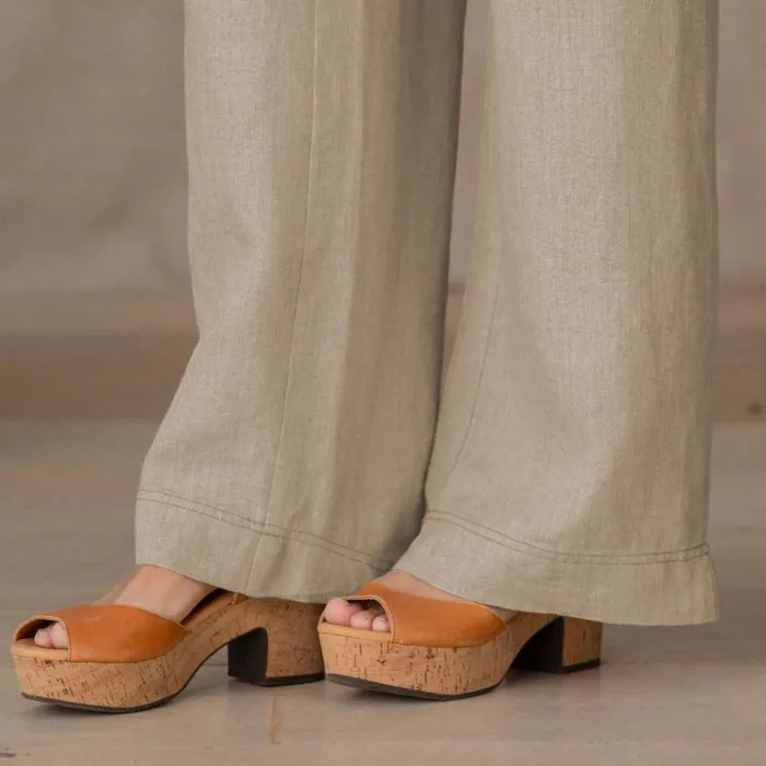 Women Oaklee Easy Pants Petite Flax Sundance Catalog Petite Styles