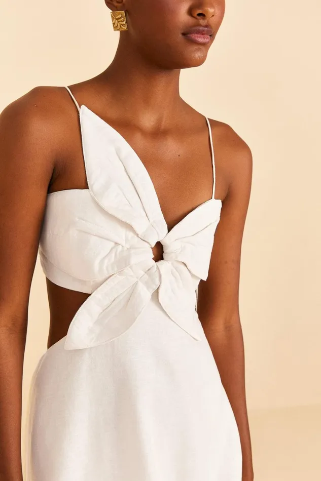 Women OffWhite Flower Maxi Dress Offwhite FARM Rio Maxi Dresses