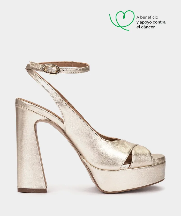 Women Otranto Metallic 8211 Heeled Sandals Pedro Miralles