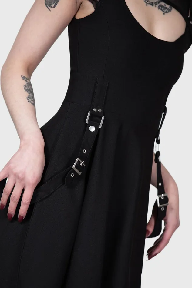 Women Party Killstar Kounter Kulture Skater Dress
