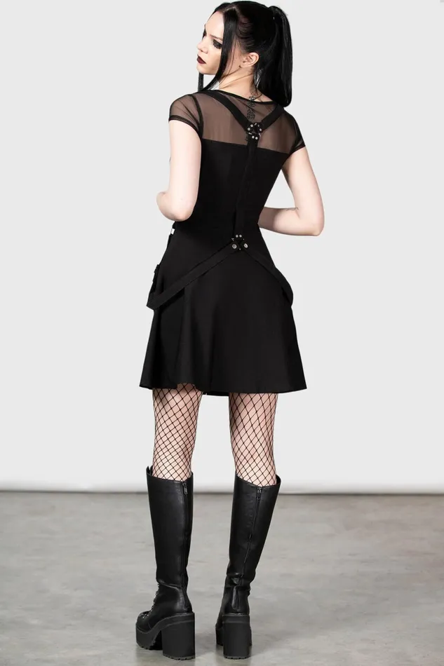Women Party Killstar Kounter Kulture Skater Dress