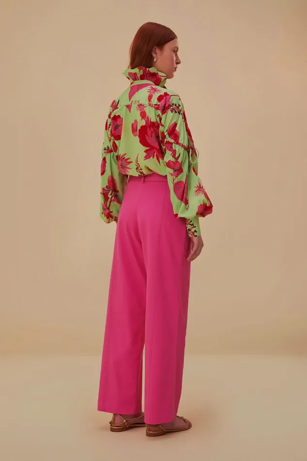 Women Pink Wide Pants Pink FARM Rio Pants