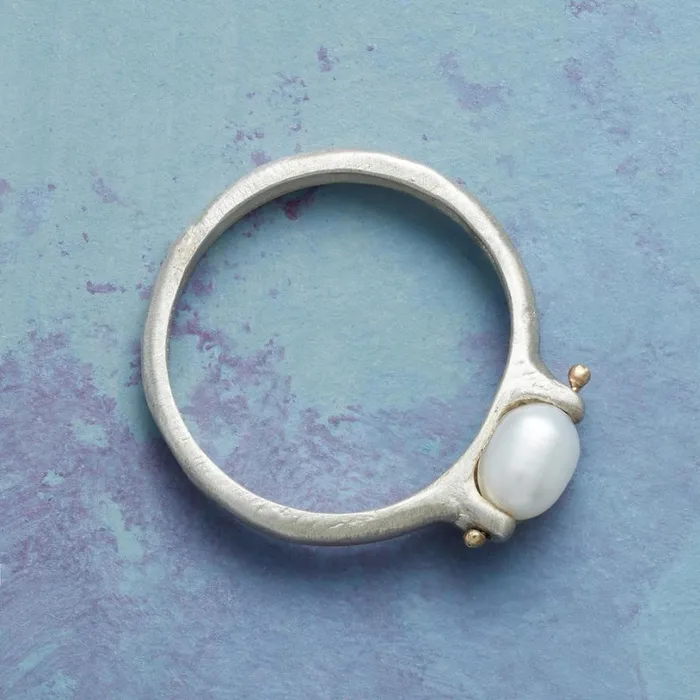 Women Pinned Pearl Ring Sundance Catalog Rings Women Pinned Pearl Ring Sundance Catalog Rings