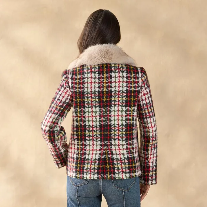 Women Plaid Alpenhorn Coat Plaid Sundance Catalog Jackets and Coats Women Plaid Alpenhorn Coat Plaid Sundance Catalog Jackets and Coats