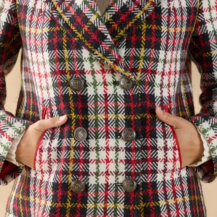 Women Plaid Alpenhorn Coat Plaid Sundance Catalog Jackets and Coats Women Plaid Alpenhorn Coat Plaid Sundance Catalog Jackets and Coats