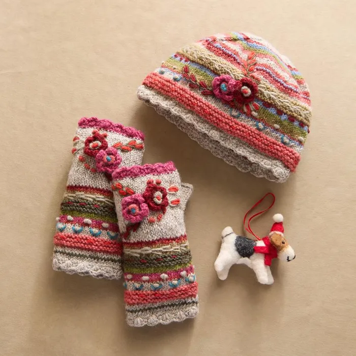 Women Posie Gift Set Plum Sundance Catalog Hats Women Posie Gift Set Plum Sundance Catalog Hats