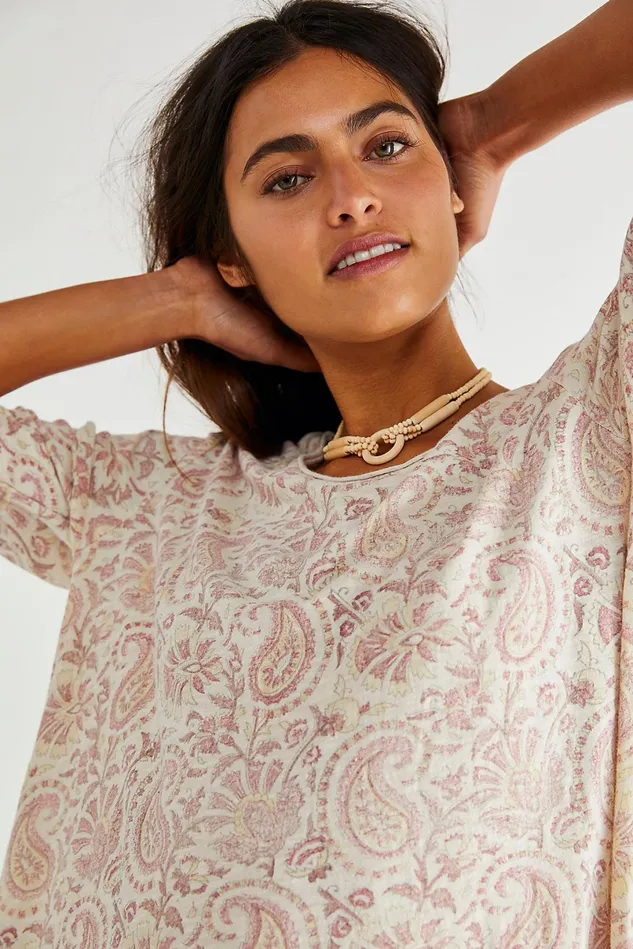 Women Printed Dresses Free People Dylan T Dress Durga
