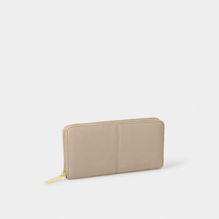 Women Purses and Card Holders Katie Loxton Laila Purse In Light Taupe 8211 Vegan Leather