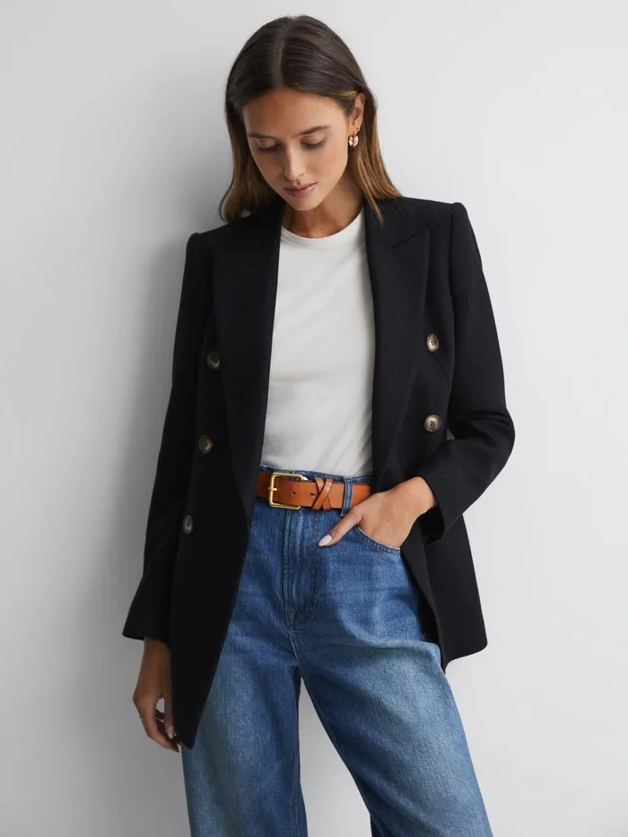 Women Reiss Belts Annie Leather Buckle Belt Tan
