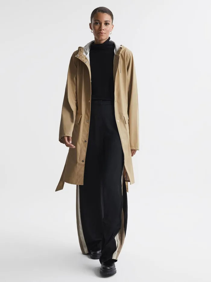Women Reiss Coats Trench Coat Sand