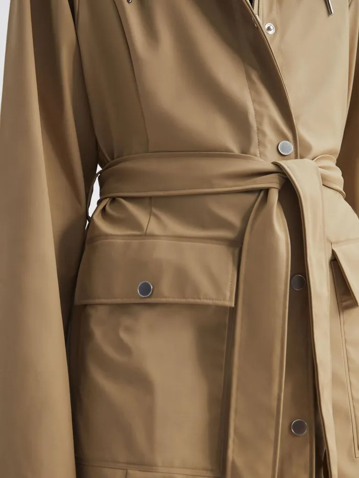 Women Reiss Coats Trench Coat Sand