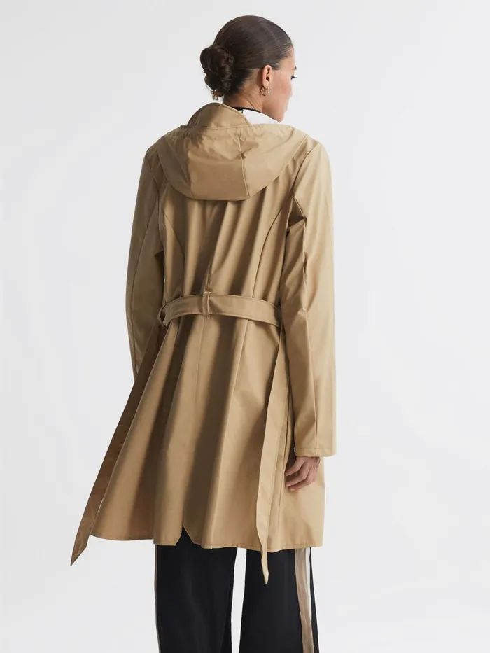 Women Reiss Coats Trench Coat Sand