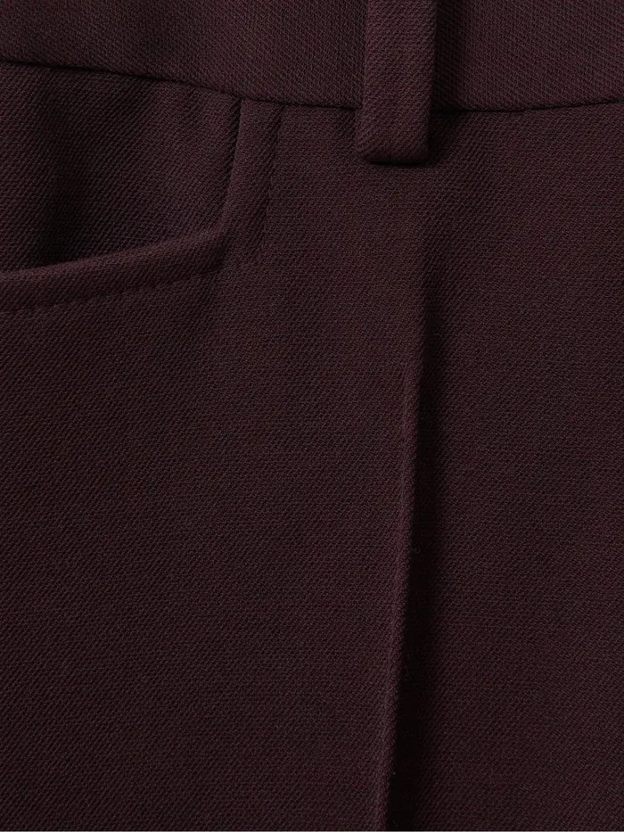 Women Reiss Suits and Tailoring Gabi Flared Suit Trousers Berry
