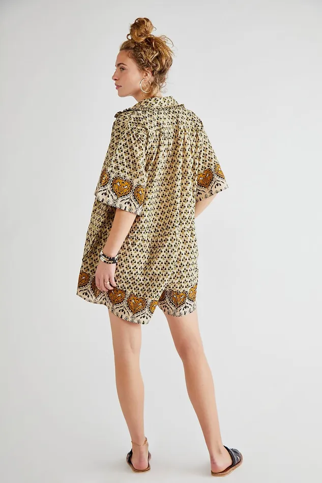 Women Rompers Free People Neroli Romper Yellow