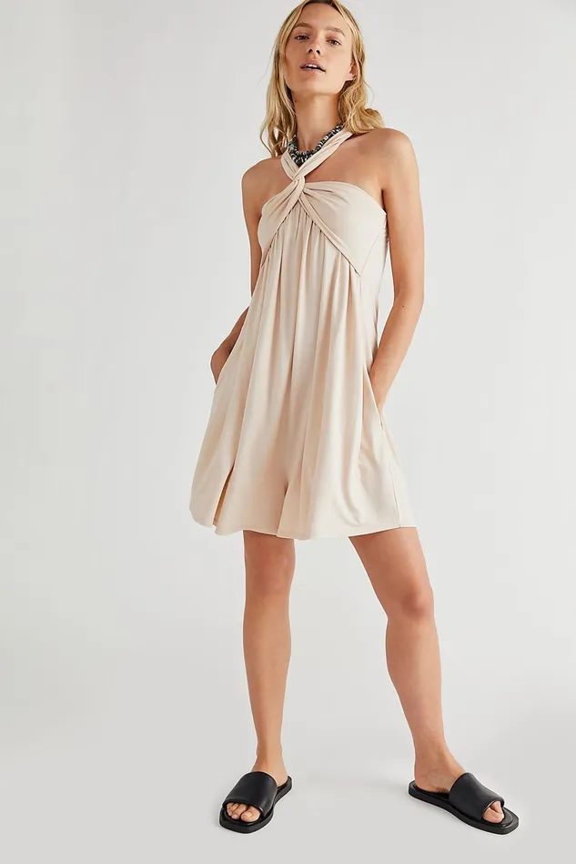 Women Rompers Free People Redondo Romper Tan
